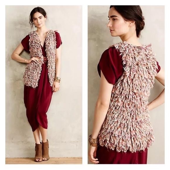 Anthro “Sherbert Loop Handknit Vest” by Dollie - Picture 6 of 14